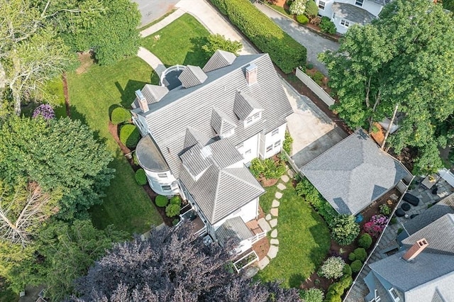 5 Stratford Rd, Winchester, MA 01890 - drone / aerial view