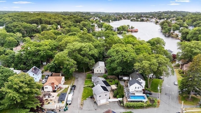 12 Clarner Rd, Lynn, MA 01904 - aerial view of residential area with a large body of water