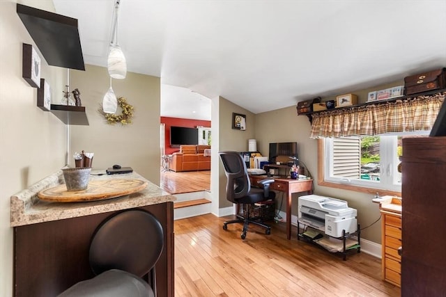 12 Clarner Rd, Lynn, MA 01904 - office space with light wood-style flooring and lofted ceiling