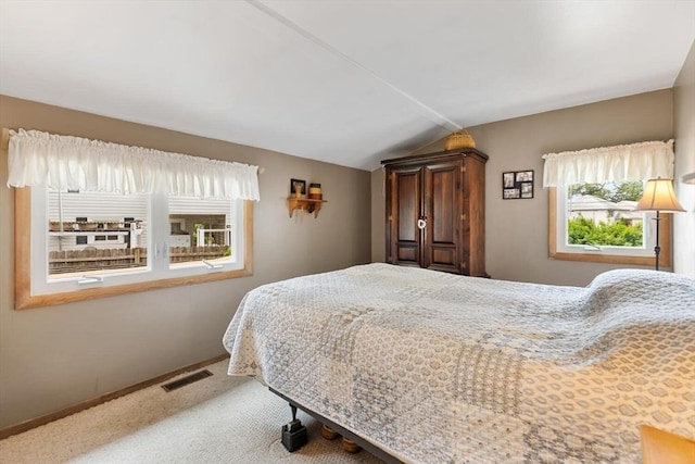 12 Clarner Rd, Lynn, MA 01904 - carpeted bedroom featuring vaulted ceiling and baseboards
