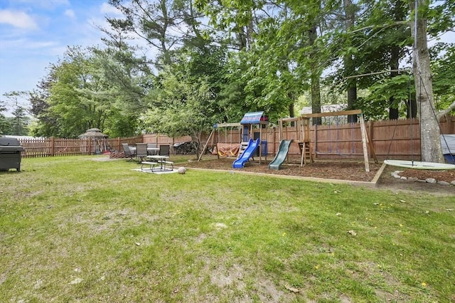 114 Linebrook Rd, Ipswich, MA 01938 - view of yard featuring a playground