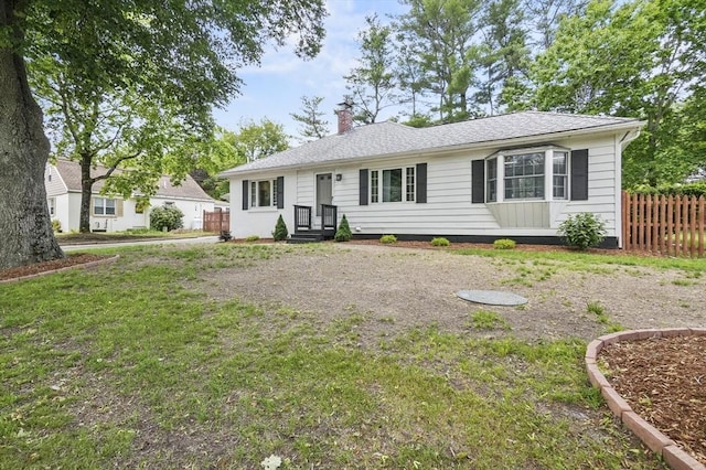 114 Linebrook Rd, Ipswich, MA 01938 - ranch-style home with a chimney