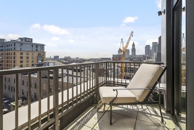 121 Portland St Unit 902, Boston, MA 02114 - balcony with a view of skyline