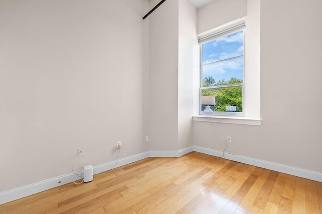 51 Lafayette St Unit 304, Salem, MA 01970 - unfurnished room featuring hardwood / wood-style flooring and baseboards