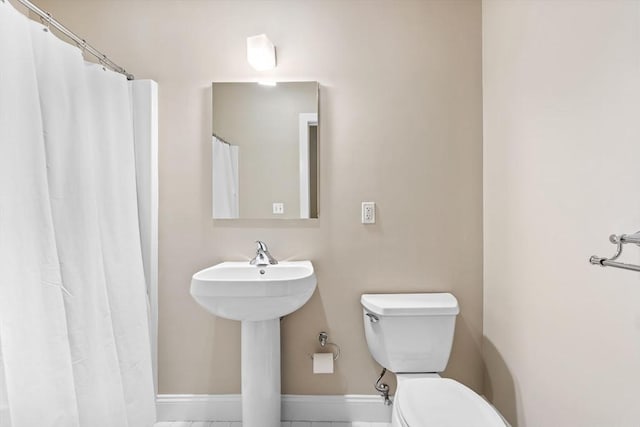51 Lafayette St Unit 304, Salem, MA 01970 - full bathroom with toilet and baseboards