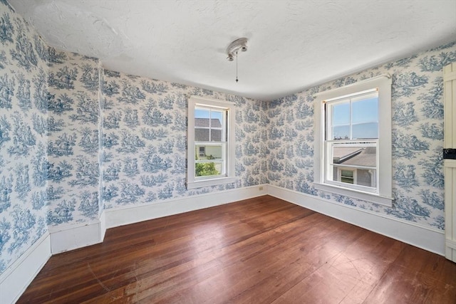 2 Eastern Ave, Hull, MA 02045 - spare room with hardwood / wood-style floors and a textured ceiling