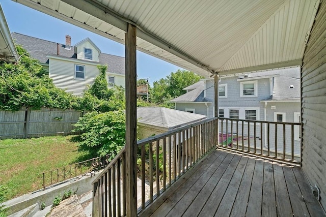 2 Eastern Ave, Hull, MA 02045 - view of wooden terrace