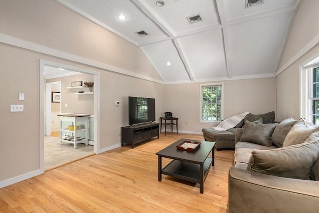 48 Pine Hill Dr, Walpole, MA 02081 - living area with light wood-style floors, baseboards, and recessed lighting
