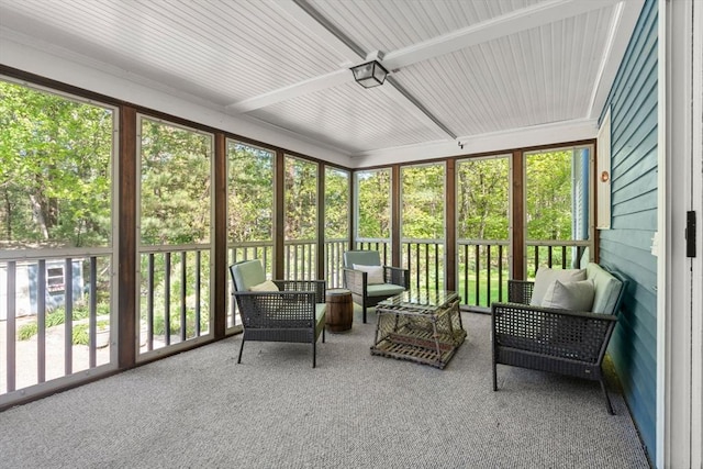 48 Pine Hill Dr, Walpole, MA 02081 - sunroom / solarium featuring an outdoor hangout area