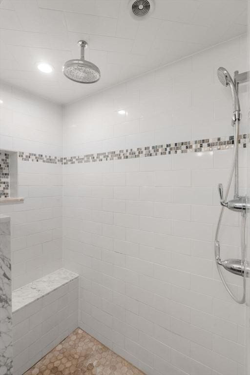 48 Pine Hill Dr, Walpole, MA 02081 - bathroom featuring tiled shower