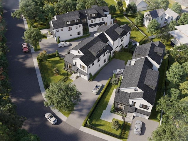 19 Johnson Pl Unit 19, Newton, MA 02466 - aerial view of property's location featuring nearby suburban area