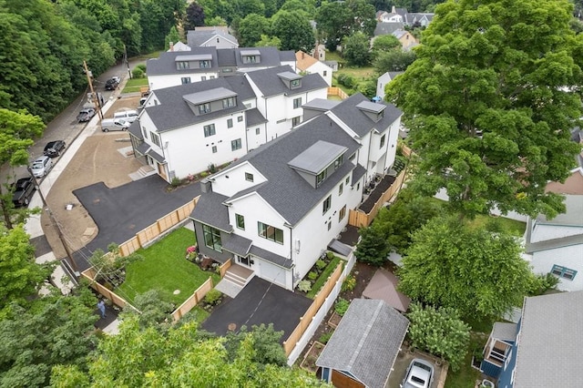 19 Johnson Pl Unit 19, Newton, MA 02466 - aerial perspective of suburban area