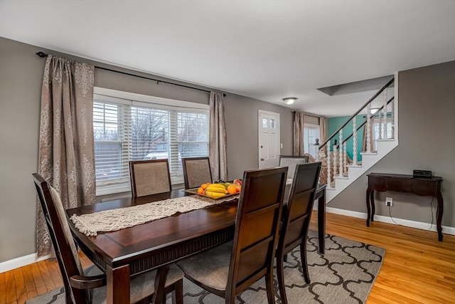 80 Andover, Peabody, MA 01960 - dining room with light wood-type flooring, baseboards, and plenty of natural light