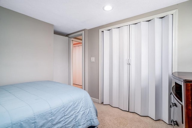 80 Andover, Peabody, MA 01960 - bedroom with recessed lighting, light colored carpet, and baseboards