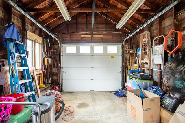 80 Andover, Peabody, MA 01960 - garage featuring wooden ceiling