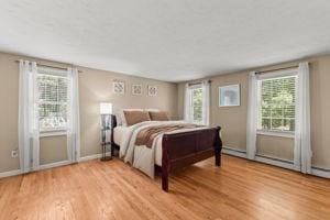 19 Station St, Wareham, MA 02571 - bedroom with light wood-type flooring