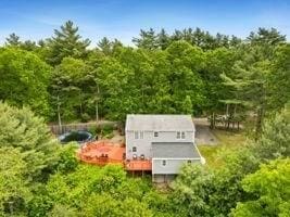 19 Station St, Wareham, MA 02571 - view of subject property featuring a forest
