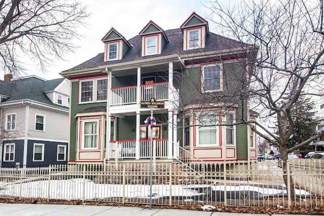 2 Waumbeck St, Boston, MA 02121 - view of front facade featuring a porch