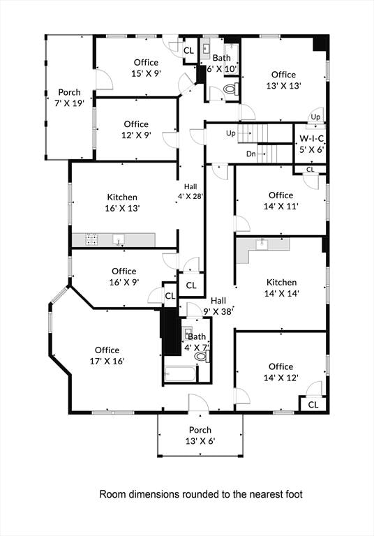 2 Waumbeck St, Boston, MA 02121 - floor plan