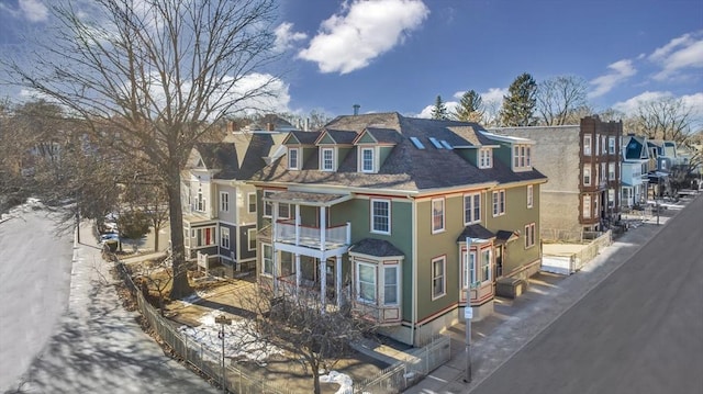 2 Waumbeck St, Boston, MA 02121 - view of front of home with a balcony