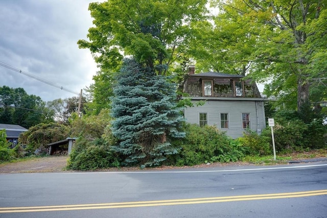 view of side of property