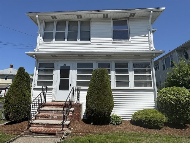 252-256 Billings St, Quincy, MA 02169 - view of front of property with entry steps