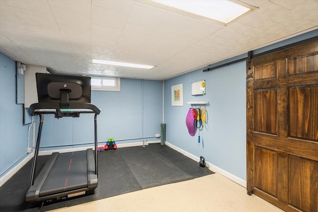 24 S Loomis St, Southwick, MA 01077 - workout room featuring baseboards