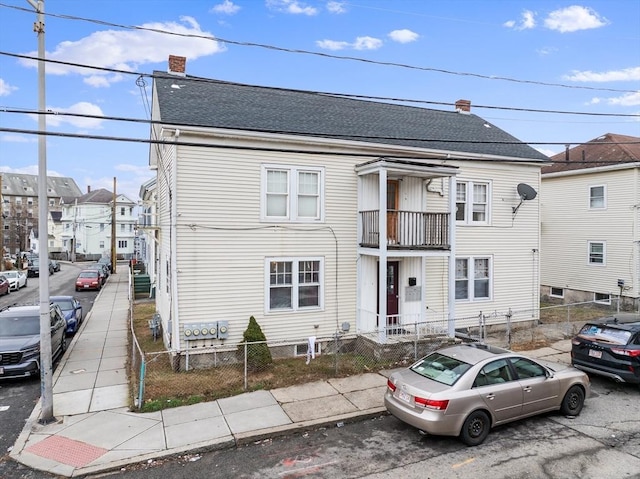 view of townhome / multi-family property