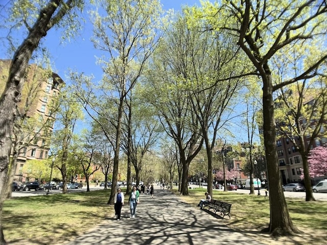 view of community