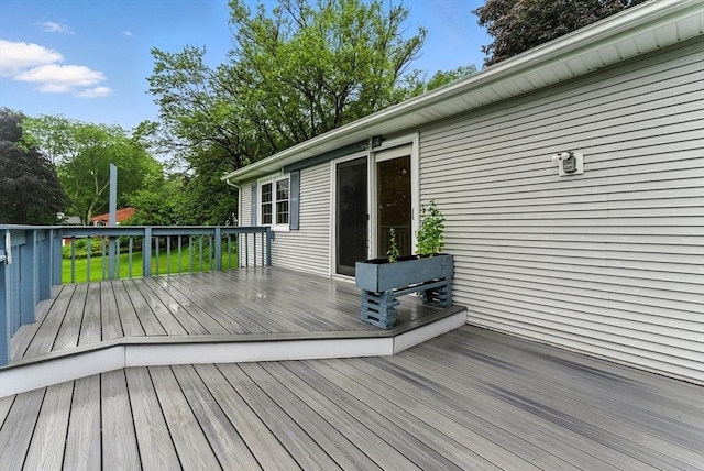 205 Mosier St, South Hadley, MA 01075 - view of wooden deck
