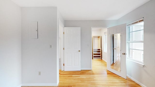 506 E 8th St Unit 3, Boston, MA 02127 - unfurnished bedroom with light wood-style floors and baseboards