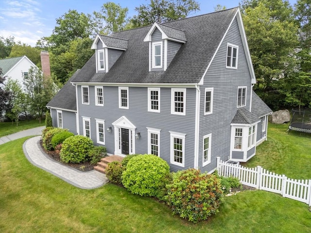 69 Camelot Dr, Shrewsbury, MA 01545 - view of front facade featuring roof with shingles