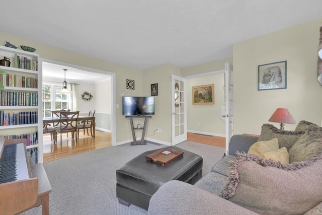 42 Mcgregory Rd, Sturbridge, MA 01566 - living room with carpet flooring and baseboards