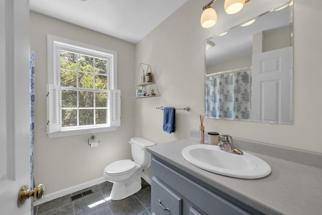 42 Mcgregory Rd, Sturbridge, MA 01566 - bathroom featuring vanity, tile patterned floors, and a shower with curtain