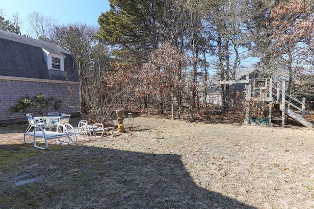 125 Wamsutta Rd, Eastham, MA 02642 - view of yard