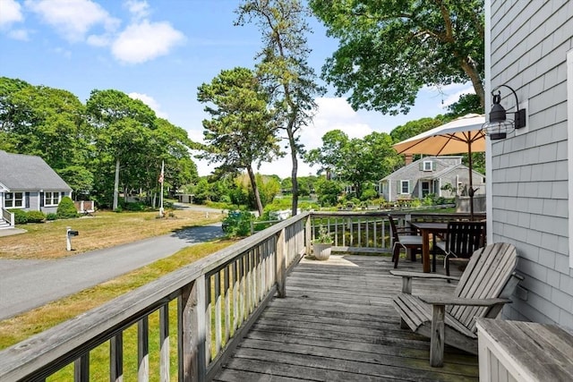 37 Berkeley Dr, Falmouth, MA 02536 - view of wooden deck