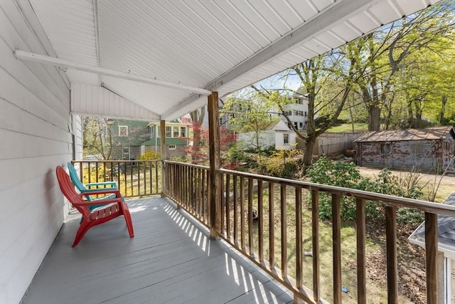 708 Belmont St Unit 708, Watertown, MA 02472 - deck with covered porch