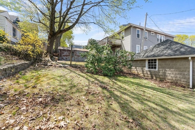 708 Belmont St Unit 708, Watertown, MA 02472 - view of yard featuring a balcony
