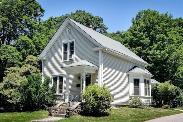 3 Commonwealth Ave, Hopkinton, MA 01748 - view of front of house with cooling unit