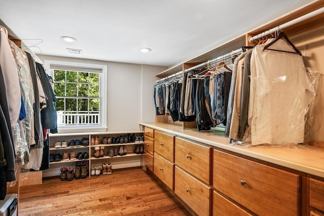 20 Stagecoach Rd, Topsfield, MA 01983 - spacious closet with light wood finished floors