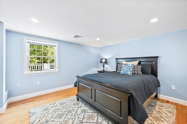 20 Stagecoach Rd, Topsfield, MA 01983 - bedroom featuring light wood-style flooring, baseboards, and recessed lighting