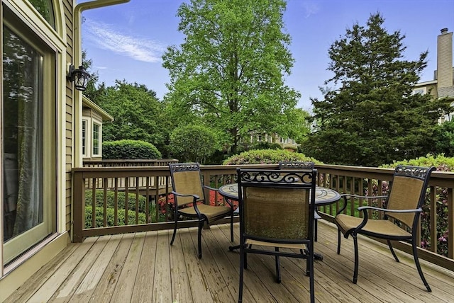 14 Weybridge Ln Unit 14, Hopkinton, MA 01748 - wooden terrace featuring outdoor dining space