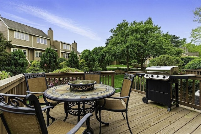14 Weybridge Ln Unit 14, Hopkinton, MA 01748 - deck with outdoor dining space and grilling area
