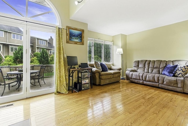14 Weybridge Ln Unit 14, Hopkinton, MA 01748 - living room with light wood-style floors