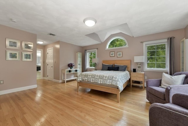 1 Fox Hunt Ln, Winchester, MA 01890 - bedroom with light wood finished floors and baseboards