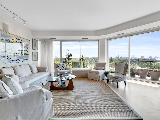 view of living room