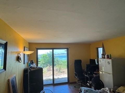 135 Marven Way, Wellfleet, MA 02667 - living room with an office area