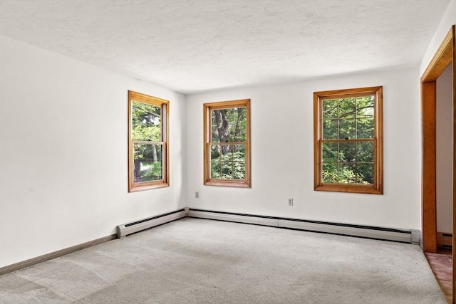 199 Old Westboro Rd, Grafton, MA 01536 - carpeted spare room with a textured ceiling and baseboards