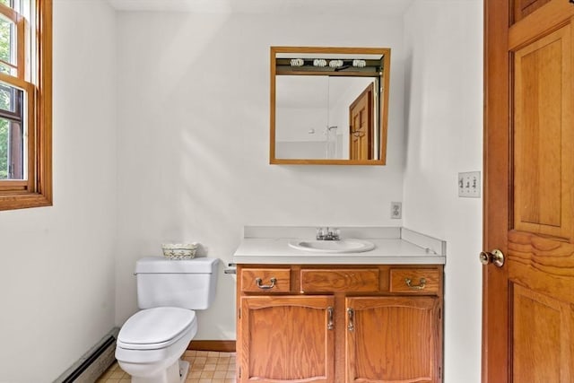 199 Old Westboro Rd, Grafton, MA 01536 - bathroom featuring vanity and a baseboard heating unit