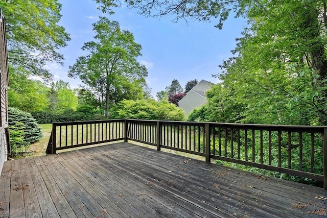 199 Old Westboro Rd, Grafton, MA 01536 - view of wooden deck